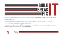 Desktop Screenshot of builditbreakit.org